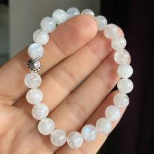 Браслет из лунного камня 15 см