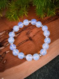 Браслет из лунного камня 15 см